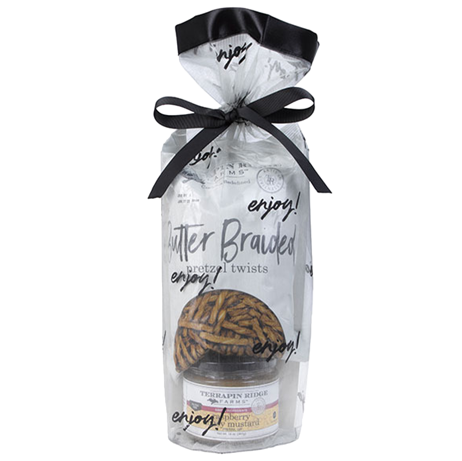 Everyday Grab and Go Giftset with Raspberry Honey Mustard Pretzel Dip and Butter Braided Pretzels Everyday Grab and Go Giftset with Raspberry Honey Mustard Pretzel Dip and Butter Braided Pretzels